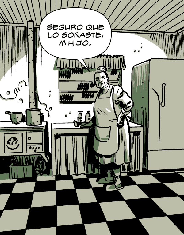 abuela: Seguro que lo soñaste.